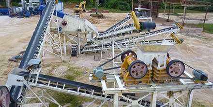 jaw crusher plant