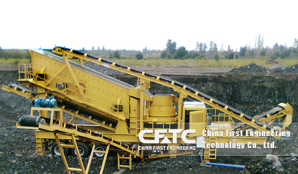 mobile sand making machine